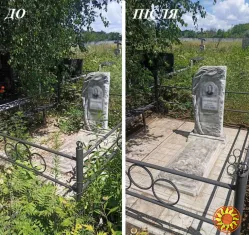 Прибирання на кладовищах. Реставрація пам'ятників. Фотозвіт. Київ і уся Україна