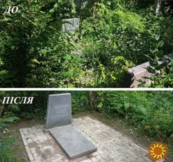 Прибирання на кладовищах. Реставрація пам'ятників. Фотозвіт. Київ і уся Україна