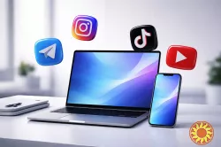 Будь-які дії в соцмереж – Telegram, Instagram, Facebook, TikTok, YouTube