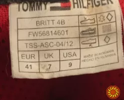 Сапоги Tommy Hilfiger с утеплением на широкую ногу