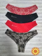Жіночі труси-бразиліани з малюнком "Obrana" (арт. 200-20/3)
