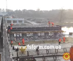 Опалубка каркасна, Опалубка пространственная, Стійка опорна