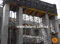 Опалубка каркасна, Опалубка пространственная, Стійка опорна