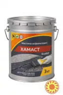 Мастика асфальтовая ХАМАСТ ЭКОБИТ ведро 3,0 кг ДСТУ Б.В.2.7-108-2001 (ГОСТ 30693-2000)
