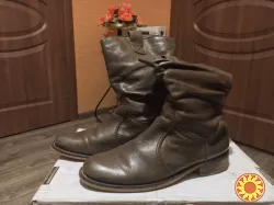 Жіночі чоботи-козаки, б/в,демісезон,розмір 39.