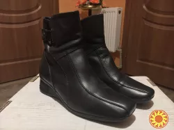 Жіночі гарні чоботи,ботинки, демісезон,б/в,розмір 37.5-38