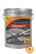 Мастика асфальтовая ХАМАСТ ЭКОБИТ ведро 10,0 кг ДСТУ Б.В.2.7-108-2001 (ГОСТ 30693-2000)
