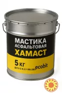 Мастика асфальтовая ХАМАСТ ЭКОБИТ ведро 5,0 кг ГОСТ 30693-2000