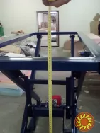 Пневматичний стіл для оббивки м'яких меблів