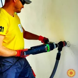 Штробление без пыли Харьков. Штробы под проводку